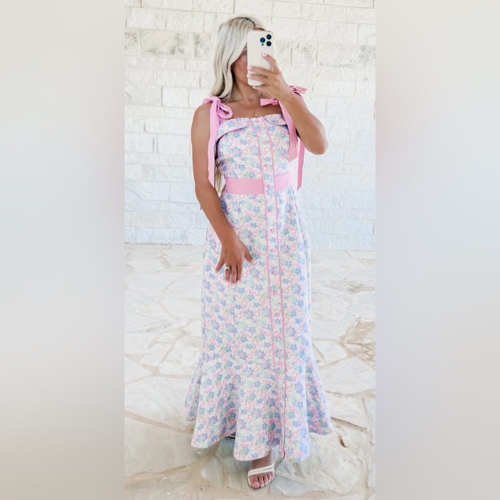 Elegant Floral Women's dress